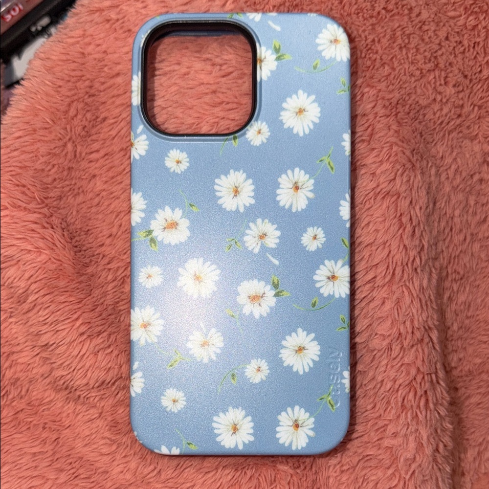 Casely Floral Blue iPhone 15 Pro Max Case